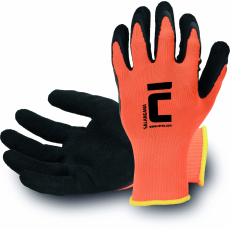 egyéb Kesztyű Salangana pes/latex narancs 8