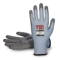 egyéb Kesztyű Tb 418Tfln szürke/kék 6