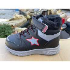 egyéb Kisfiú téli bundás bokacipő