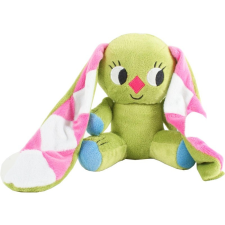 egyéb Kockásfülű nyúl ülő babzsákos plüssfigura - 15 cm puzzle, kirakós