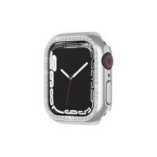 egyéb Köves TPU óratok Apple Watch 7 - 41 mm ezüst okosóra kellék