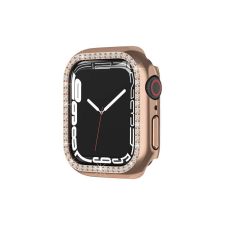 egyéb Köves TPU óratok Apple Watch 7 - 45 mm rose gold okosóra kellék