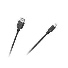 egyéb KPO2905-1 USB kábel, USB aljzat - mini USB dugó, 1m kábel és adapter