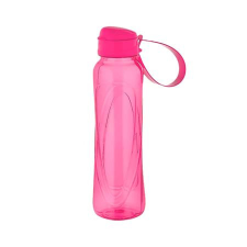 egyéb Kulacs, 610 ml, műanyag, rózsaszín, &quot;Slim&quot; kulacs, kulacstartó