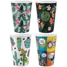 EGYÉB KÜLFÖLDI 15505 400ml 4db/csomag műanyag repohár set (EGYEB_KULFOLDI_15505) konyhai eszköz