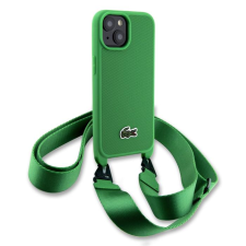 egyéb Lacoste Iconic Petit Pique iPhone 15 Tok - Zöld (LCHCP15SSPVCN) tok és táska