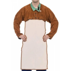 egyéb Lava Brown hasított tehénbőrből készült hegesztőkabát-felsőrész ujjakkal