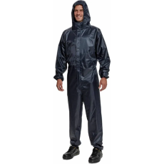 egyéb Leigh vízálló overall kapucnival kék színben