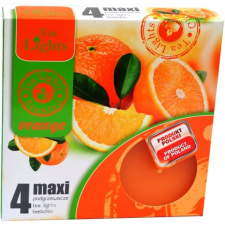 egyéb Maxi teamécses illatos narancs 4 db gyertya