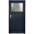 egyéb Mellékbejárati ajtó K 504 műanyag 98 cm x 198 cm balos fehér/antracit