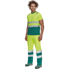 egyéb MONZON Hi-Vis ru. póló sárga/zöld XL munkaruha