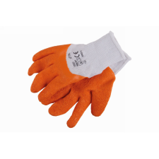 egyéb Munkavédelmi kesztyű krepp latex, vágásbizt.,csúszásgátlós (narancs színű) védőkesztyű