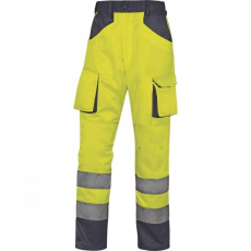 egyéb Nadrág derekas Mach2 HV 7 zseb (54%pamut 46%poliészter) FLUO yellow/grey L