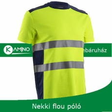 egyéb NEKKI  jól láthatósági rövidujjas póló fluo
