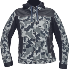 egyéb NEURUM CAMOUFLAGE kabát kapucnival (szürke, 64)