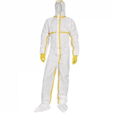 egyéb Overál DT216 5B/6B típusú védelem kapucnival white/yellow L munkaruha