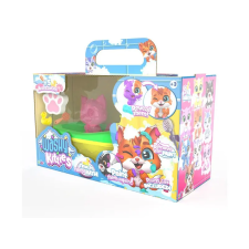 egyéb Pancsoló cicusok fürdőkáddal, Pinki játékfigura