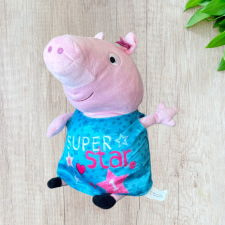 egyéb Peppa malac-kék ruhában plüssfigura