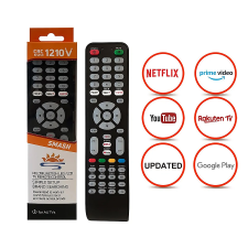 egyéb PIL1069 CRC1210V Univerzális Smart TV távirányító, Youtube/Netflix/Google play távirányító