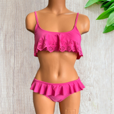 egyéb Pink, fodros bikini