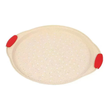 egyéb Pizza sütőforma,fém, szilikon fogóréssszel, 30cm sütés és főzés