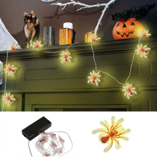 egyéb Pók Formájú LED Fényfüzér Dekoráció, 120 cm-es party kellék