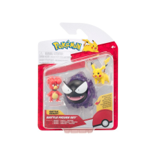 egyéb Pokémon 3 db-os figura - Magby, Pikachu, Gastly játékfigura