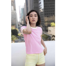 egyéb Póló American Apparel női, white/navy, L