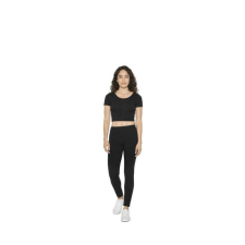 egyéb Póló American Apparel rövid ujjú női, heather grey, L munkaruha