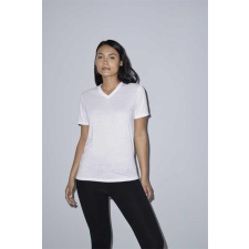egyéb Póló American Apparel rövid ujjú női, white, S munkaruha