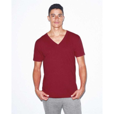 egyéb Póló American Apparel v-nyakú unisex, light blue, XS