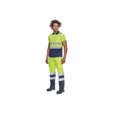 egyéb Póló Cadiz Hi-Vis galléros sárga/szürke 4XL munkaruha