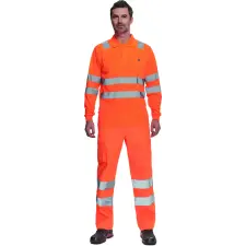 egyéb Póló Lugo Hi-Vis hosszú ujjú narancssárga XL láthatósági ruházat
