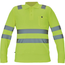 egyéb Póló Lugo Hi-Vis hosszú ujjú sárga 4XL