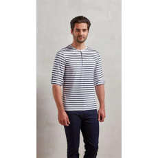 egyéb Póló Premier férfi, white/navy, 2XL