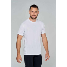 egyéb Póló Proact férfi sport rövid ujjú kerek nyakú férfi, black/silver, M