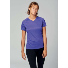 egyéb Póló Proact női v-nyakú rövid ujjú sport női, aqua blue, XL