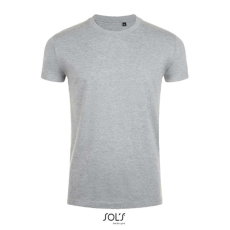 egyéb Póló Sols Imperial férfi kerek nyak testhez álló férfi, grey melange, XL