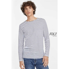 egyéb Póló Sols Marine férfi férfi, white/navy, XL
