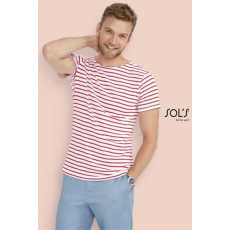 egyéb Póló Sols Miles férfi férfi, white/navy, M