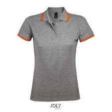 egyéb Póló Sols Pasadena női női, grey/navy, 2XL munkaruha