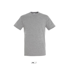 egyéb Póló Sols Regent uniszex kereknyakú unisex (100%pamut) grey melange, 4XL munkaruha