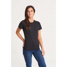 egyéb Póló Tri-Blend női női, heather black, S