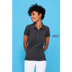 egyéb Pólóing Sols Phoenix női női (95%pamut 5%elasztán) black, XL