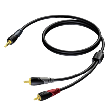 egyéb Procab CLA711 3.5mm Jack apa - 2x RCA apa Kábel (3m) (1KPCL048) kábel és adapter