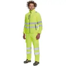 egyéb Pulóver Almeria Hi-Vis polár sárga S láthatósági ruházat