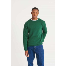 egyéb Pulóver Just Hoods unisex, bottle green, M munkaruha