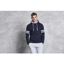 egyéb Pulóver Just Hoods unisex, deep black/heather grey, 3XL munkaruha