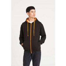 egyéb Pulóver Just Hoods unisex, sapphire blue/heather grey, XL munkaruha
