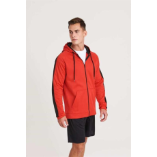 egyéb Pulóver Just Hoods unisex, steel grey/jet black, 3XL